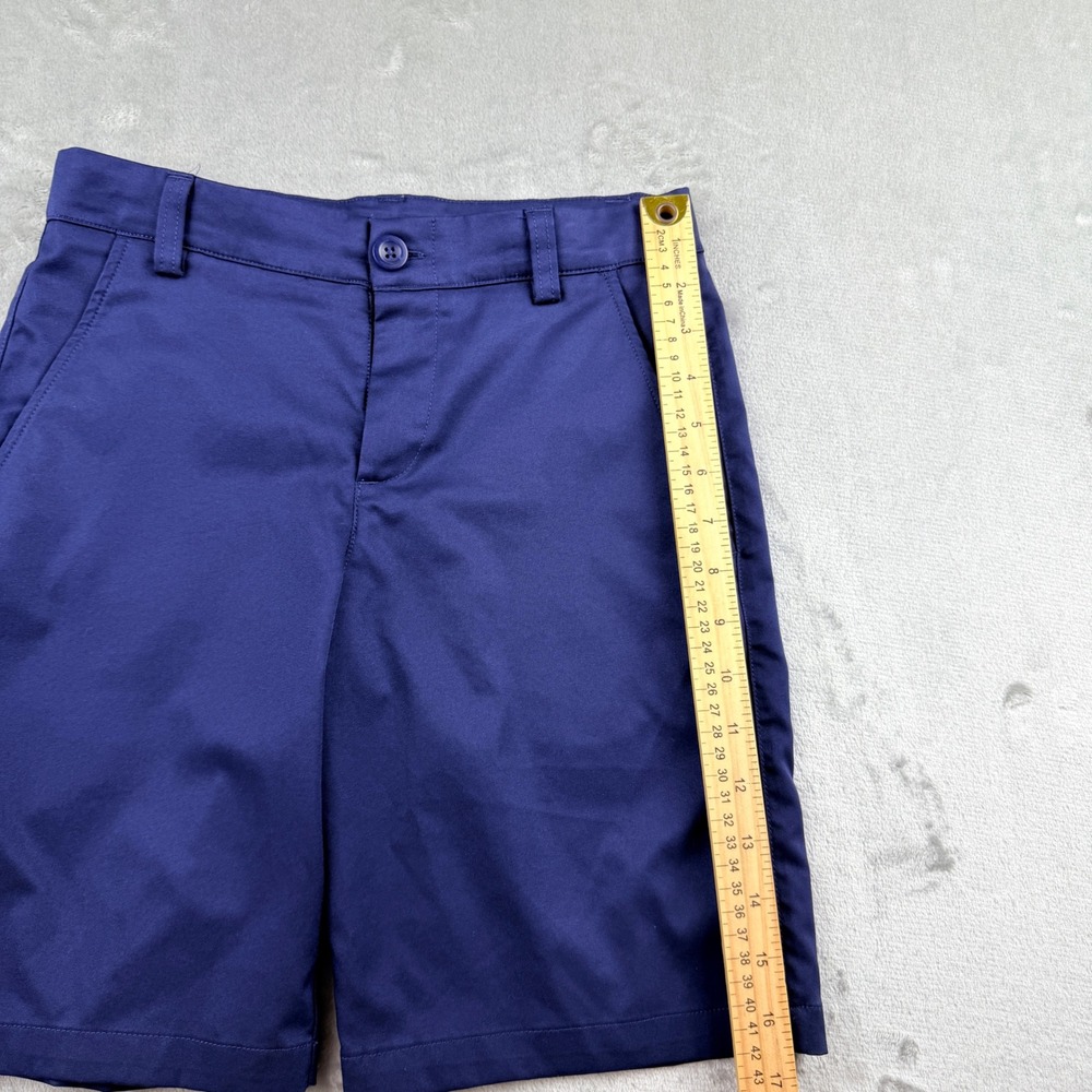 Under Armour Boys Performance Golf Shorts Navy Blue Youth Medium YM - Picture 9 of 12
